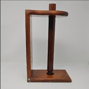 Wooden Paper Towel Holder